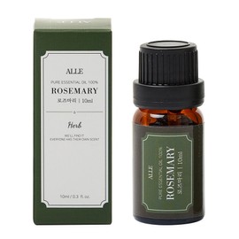 Alle Pure Essential Oil 100% Rosemary, 10ml, 1 piece / 알레 퓨어 에센셜 오일 백프로 로즈마리, 10ml, 1개