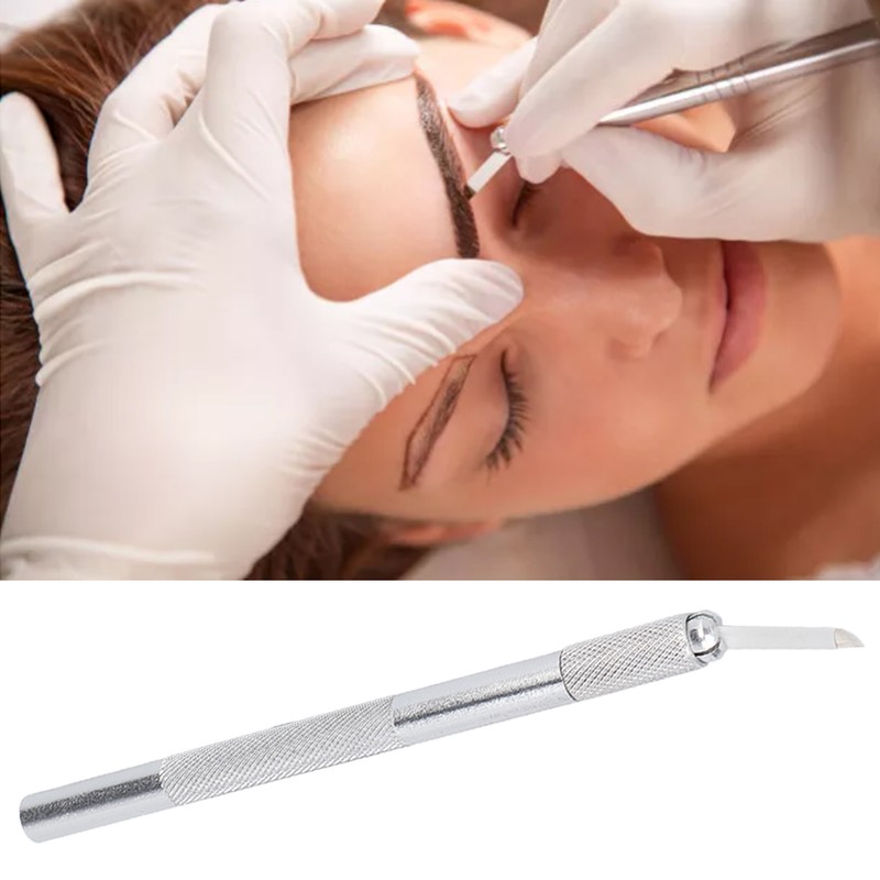 Microblading Kit Novice Eyebrow Line Marker Ruler Eyebrow Pencil Sharpener