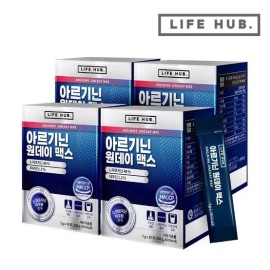LifeHerb Arginine One Day Max 4 Sets (5g x 120 Packets) 4 Month Supply None / 라이프허브 아르기닌 원데이 맥스 4세트(5g x 120포) 4개월분 없음