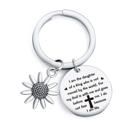 NOTHERS RSZOTW Daughter Jewelry Religiou Jewelry Wife Keychain Christian Gift Faith Religiou Keychain Mother Gift Niece Gift Sister Keychain Christian Jewelry Goddaughter Keychain