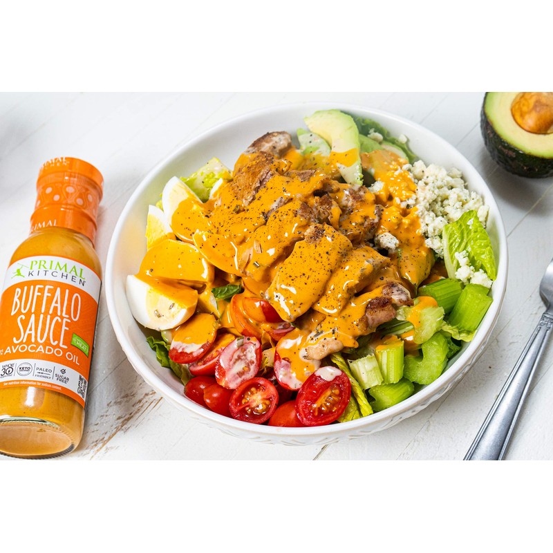 Primal Kitchen No Dairy Buffalo Sauce, Made with Real Ingredients