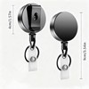 Bestac ID Badge Reel with Clip & Keyring: Features All-Metal