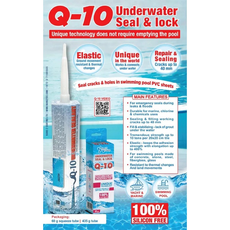 Nano Q10 Underwater Seal & Lock - Leak and Crack