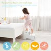 Forbena Wood Toddler Step Stool for Bathroom Sink, White Kids