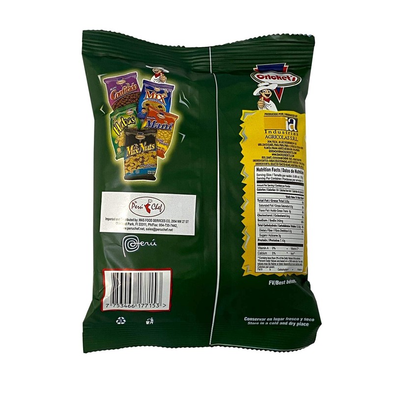 CRICKET'S Habas Saladitas | Toasted Haba Beans 3 Pack of