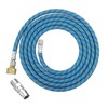 DFsucces Airbrush Hose 1.8M Nylon Braided with Joint Standard 1/8"