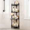 Consumest Corner Shower Caddy Stand - 4 Tier Shower Organizer