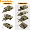 KRYDEX Molle Dump Pouch Roll-Up Drawstring Magazine Utility Pouch Folding