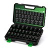 TecoTek 26 Pieces 1/2-Inch Drive Shallow 12-Point Metric Impact Socket