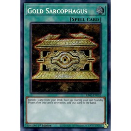 Gold Sarcophagus (Secret Rare) - RA02-EN052 - Secret Rare - 1st Edition