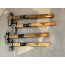 NIKATTO NEW 8 oz, 12 oz, 16 oz, 24 oz, Ball Pein Wood Handle Hammer, USA STOCK - 8, 12, 16, 24 oz