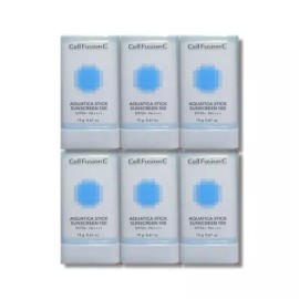 Cell Fusion C 셀퓨전씨 아쿠아티카 스틱 썬스크린 19g 6개 Cell Fusion C Aquatika Stick Sunscreen 19g 6pcs