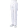 KAZEN Medal/Nursing Uniform Men's Trepane (Total Rubber), White, No. 18, 800-40