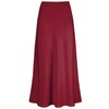 Genfien Skirts Women's Midi Length Elegant Skirt High Waist Women's
