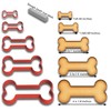Dog Bone Cookie Cutter Set - 5 Sizes (1" to
