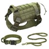 Tactical Dog Harness Dog Collar and Lead Set of 3