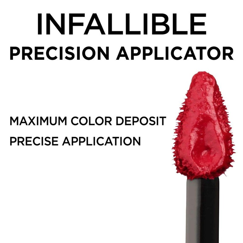 L'Oreal Paris Makeup Infallible 8 Hour Lip Gloss, Comfortable &