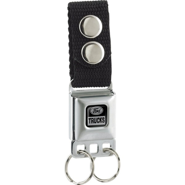 Buckle Down Unisex Keychain - Ford Trucks - Black Key