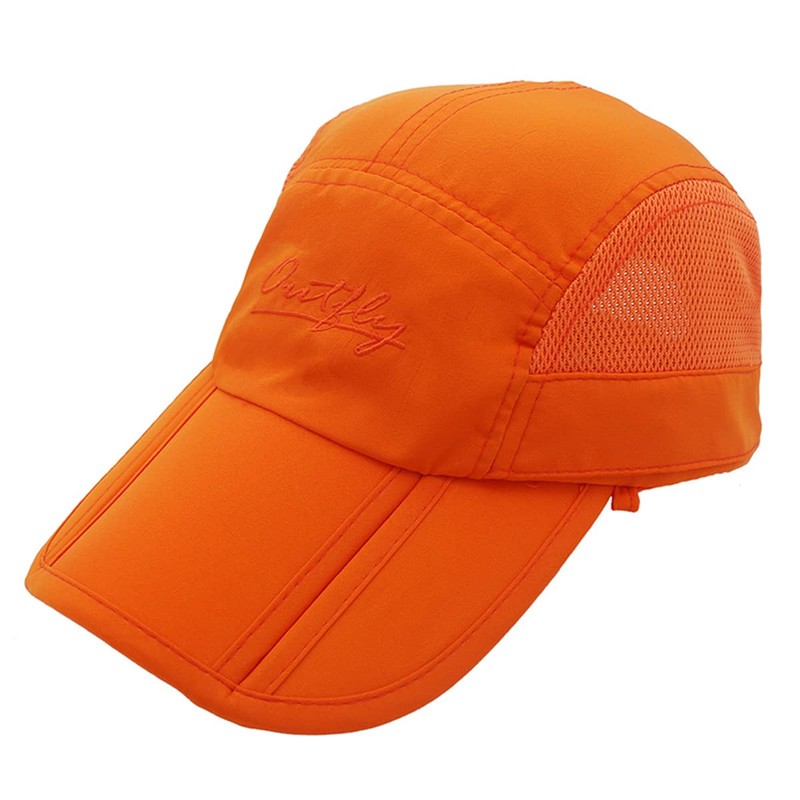 LLmoway Outdoor Sun Cap UPF50+ Adjustable Mesh Quick Dry Men