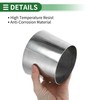 X AUTOHAUX Mandrel Exhaust Bend Elbow Concentric Reducer Car Exhaust