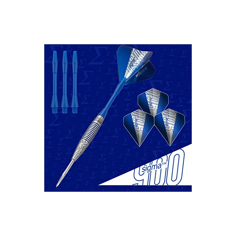 Unicorn Steel Tip Darts Set | Sigma 900 | 90%