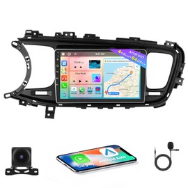 8 Core 4+64GB for Kia Optima K5 2013 2014 2015 Android Car Stereo, 9 Inch 1280 * 720 IPS Touchscreen Car Radio Wireless Carplay 59UI GPS Navigation WiFi 32EQ DSP Backup Camrea