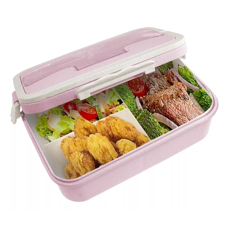 Jands 1 Lonchera Antiderrames Y Cubiertos 3 Compartimentos