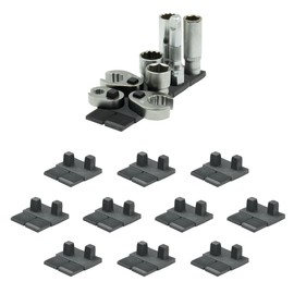 StealthMounts Drawer Hive 3/8" Socket Holder – 10 Pack | Modular Toolbox Organisers for Professional and DIY Mechanics | Injection-Moulded TPE | Made in the UK