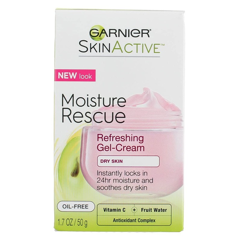 Garnier Moisture Rescue Refreshing Gel-Cream For Dry Skin, 1.7 oz