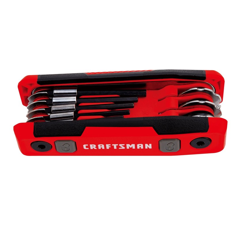 CRAFTSMAN Hex Key Set, SAE, Folding Locking 8 Piece (CMHT26025)