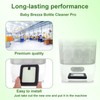 lasuroa 4pcs HEPA Filter Replacement Compatible with Baby Brezza Bottle