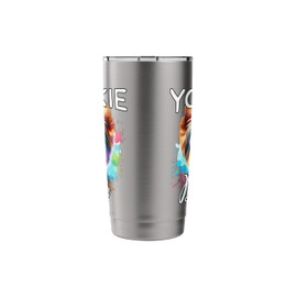 Yorkshire Terrier Dad Yorkshire TerrierOwner Yorkie Stainless Steel Insulated Tumbler
