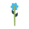 AmishToyBox.com Decorative Flower Stake for Outdoor Décor, Amish-Made with Poly