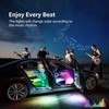 Generico Smart App Bluetooth 4 Streifen 48 LED Innenfarben Auto