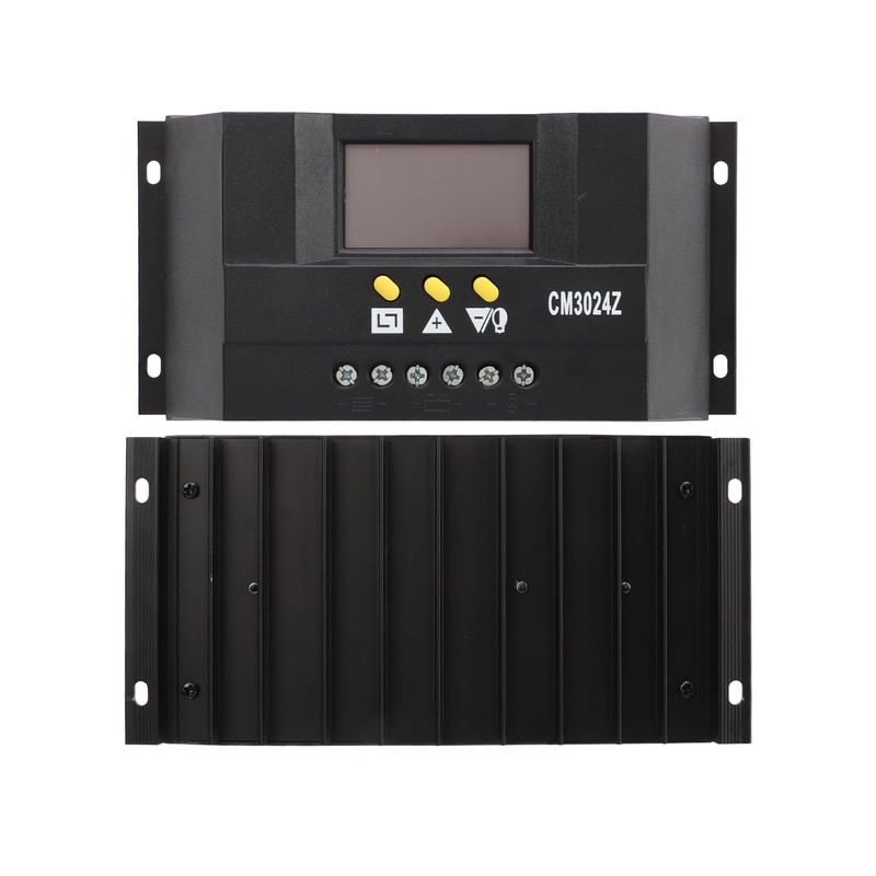 PWM Solar Charge Controller LCD Display Intelligent PWM Solar Panel