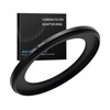 72mm to 52mm Step Down Ring Filter Adapter Metal Ring