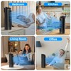 JRD 13'' Tower Fan with 80° Oscillating, 3 Speeds, 23ft/s