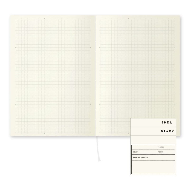 DESIGNPHIL Midori (MIDORI) Notebook MD Notebook A5 Grid A 15295006
