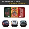 Mexico Flag License Plate, Front License Plate 6 X 12