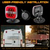 inhtgeas Wireless Trailer Lights - Magnetic Trailer Lights Adjustable Tow