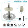 Replacement for Liftmaster 41c4220a Gear and Sprocket Kit Work with