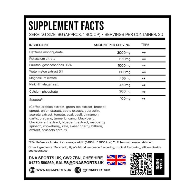 Hydra 1- Hydration Powder (Cherry Lime)