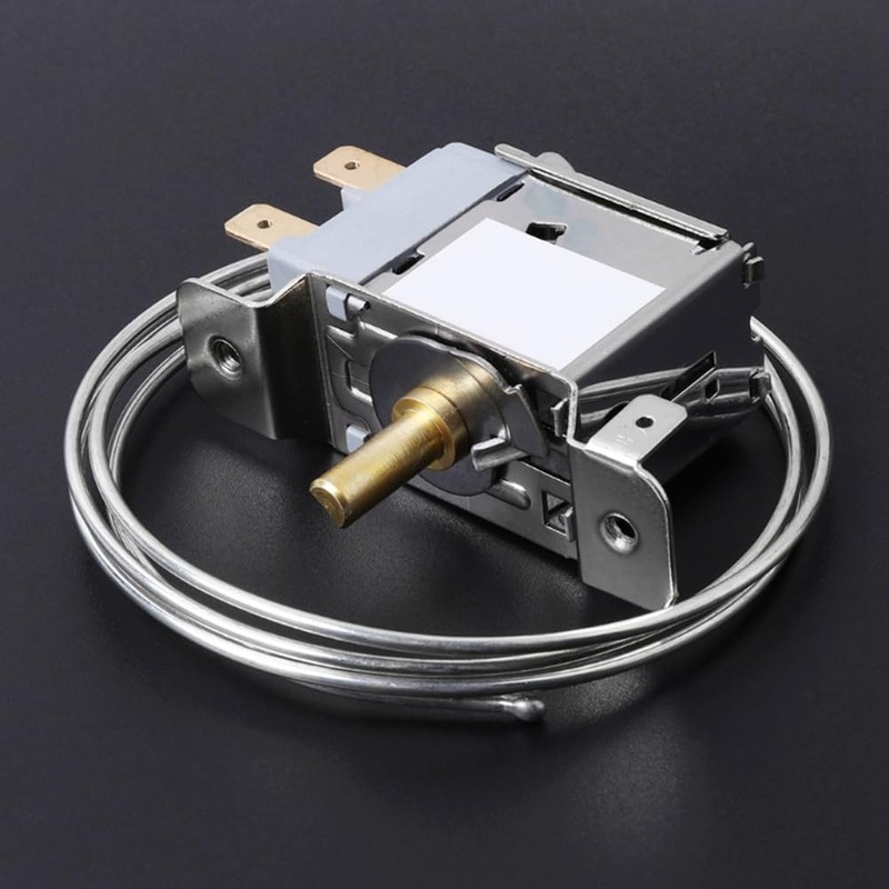 Aswalling Refrigerator Thermostat Household Metal Temperature Controller Refrigerator Freezer Thermostat
