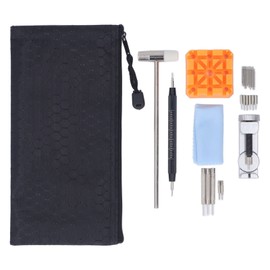 27pcs Watch Link Remover Kit Watch Strap Replacement Tools with Black Scale Spring Bar Fork