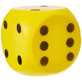 Simba 107352855 - Soft-Spielwürfel, 2-fach sortiert, es wird nur ein Artikel geliefert, 16cm