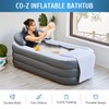 CO-Z Inflatable Bathtub With Electric Air Pump, Portable Tub With