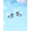 limerencia Hypoallergenic Flat Back Stud Earrings for Women 18g 20g