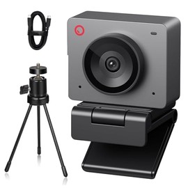 OBSBOT Meet SE Cámara Web IA 1080P 60fps, Webcam con Encuadre Automático y Control por Gestos, HDR, ISO Dual para Poca Luz, Modo Retrato y Micrófono I