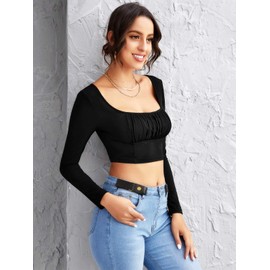 LEACOOLKEY No Buckle Stretch Belt for Women/Men—2 Pack Elastic Invisible Belt for Jeans （Black,Fits 2 loop size 7"-14")