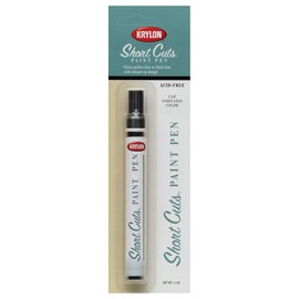 Krylon KSCP904 Short Cuts Paint Pen, Gloss Ocean Blue, .33 Ounce